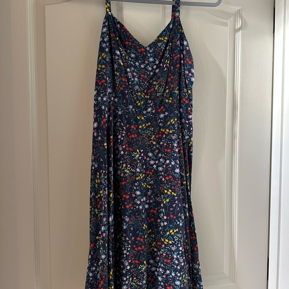 Floral Spaghetti Strap Dress - Picture 2 of 4